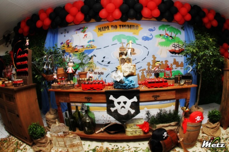 Festa Pirata de Aniversário: 1 ano do Francisco