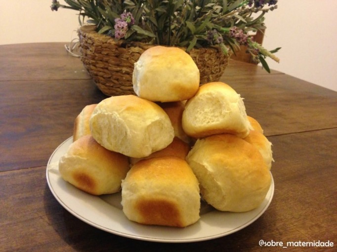 Receita de pão de leite caseiro