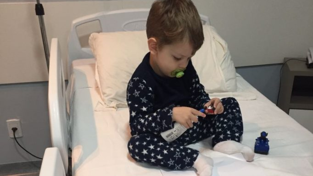 primeira vez no hospital